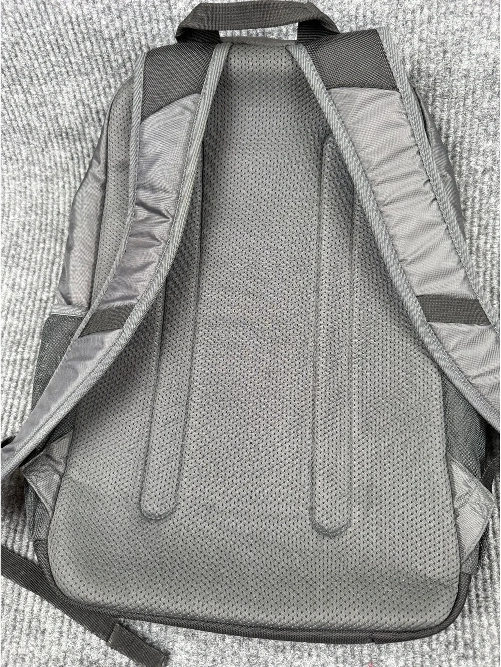 Dell Laptop Backpack Gray Black Business Travel Computer Bag